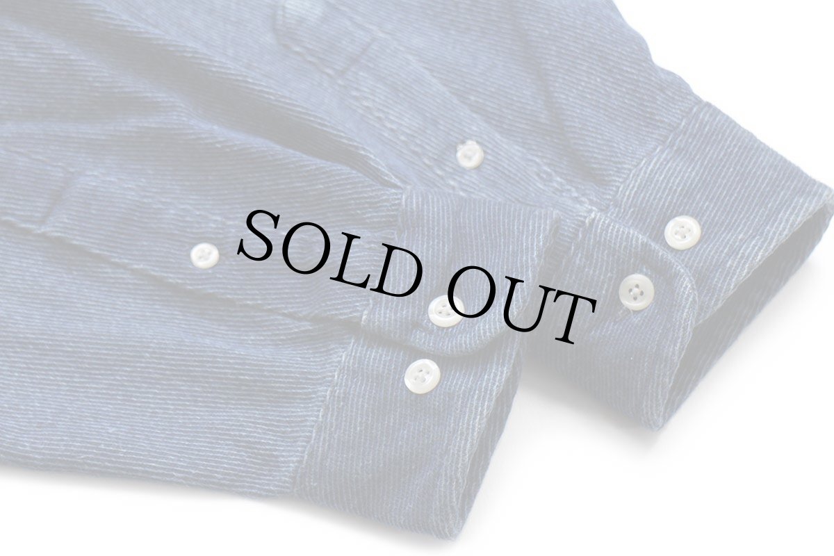 画像6: 90s EddieBauerエディーバウアー ボタンダウン コットンツイルシャツ インディゴ L (6)