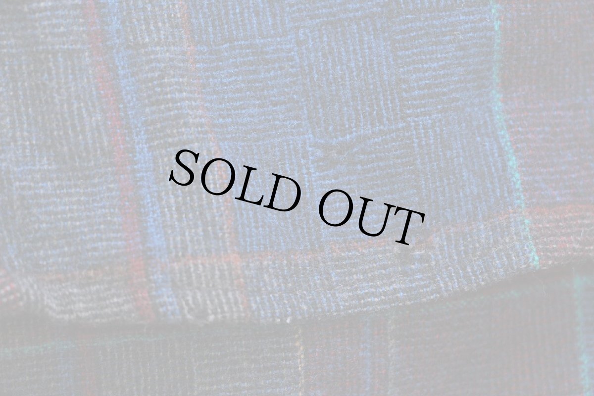 画像8: 70s USA製 PENDLETONペンドルトン チェック ウールシャツ L (8)