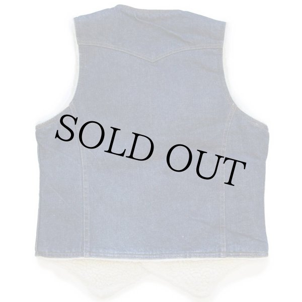 70s Levi'sリーバイス 60607 ボアライナー デニムベスト M☆A