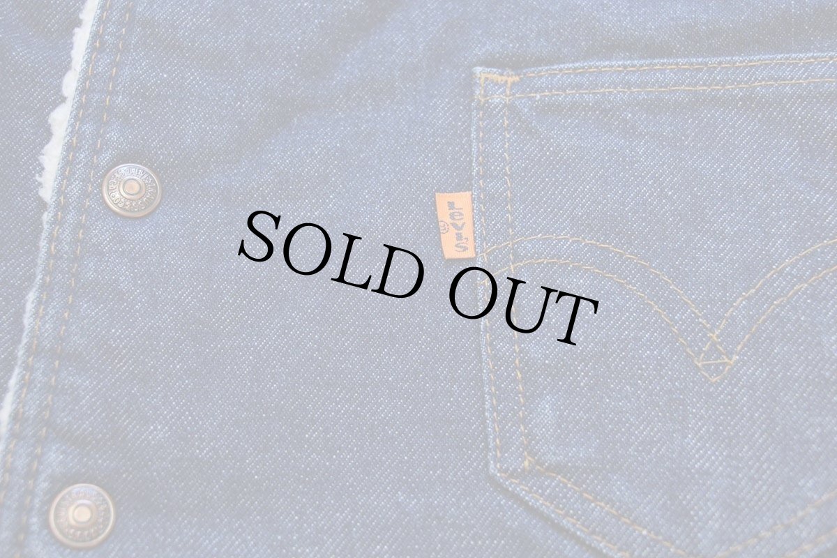 画像5: 70s Levi'sリーバイス 60607 ボアライナー デニムベスト M★A (5)