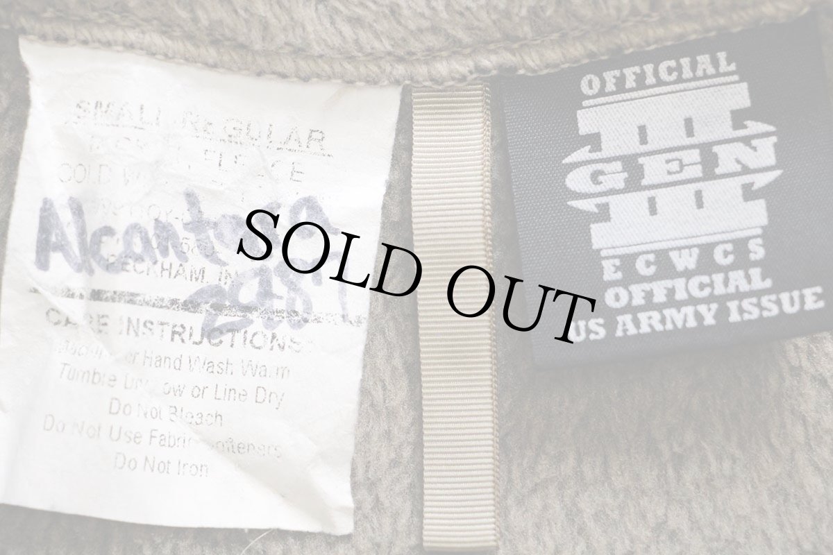 画像4: 00s 米軍 ECWCS GEN3 LEVEL3 POLARTEC フリースジャケット コヨーテ タン S-R (4)