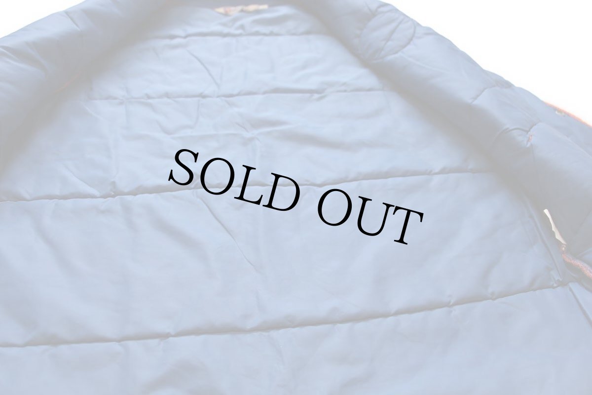 画像5: 80s Stahl-Urban NFL DENVER BRONCOS パッチ付き 中綿入り ナイロンベスト オレンジ ボーイズXL (5)