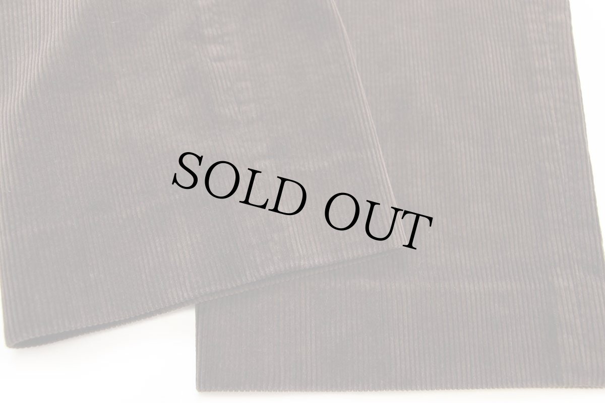 画像7: 00s ポロ ラルフローレン PRESTON FIT ストレッチ コットン 太畝 コーデュロイパンツ 焦げ茶 w32 (7)