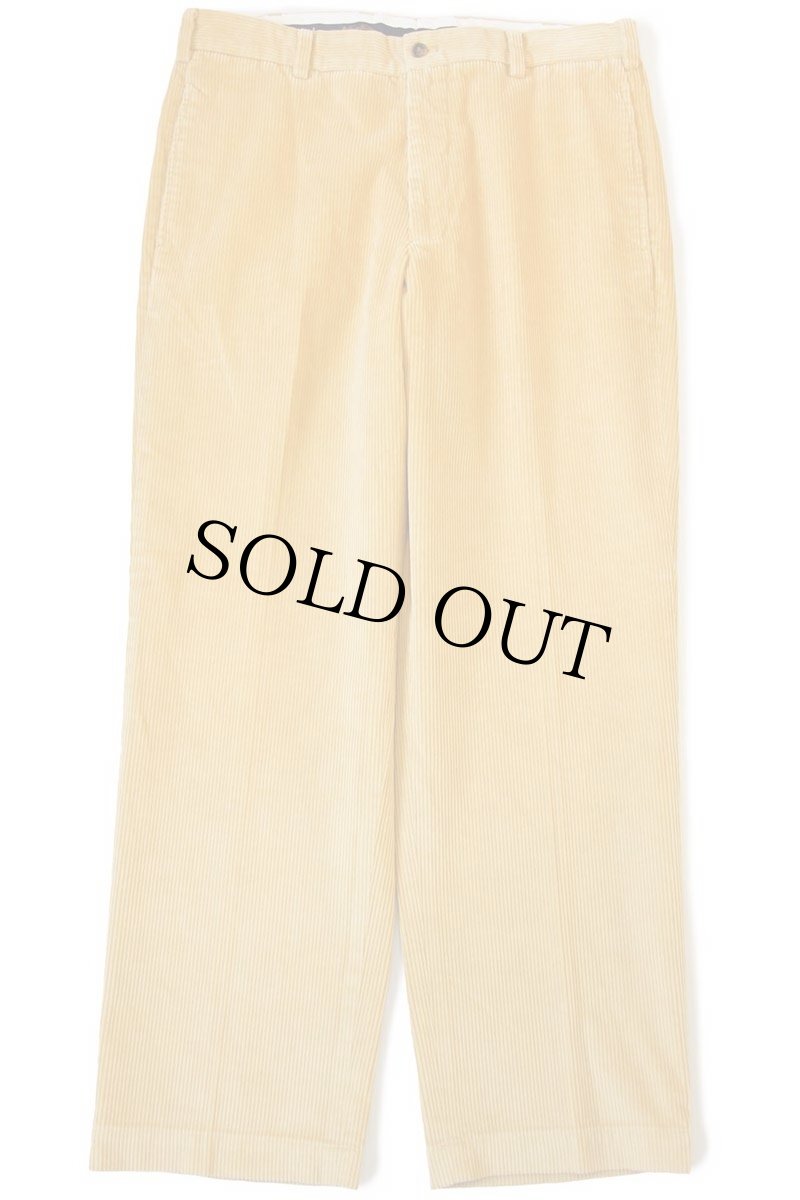 画像2: 00s Brooks Brothersブルックスブラザーズ HUDSON 太畝 コーデュロイパンツ マスタード W34 L30 (2)