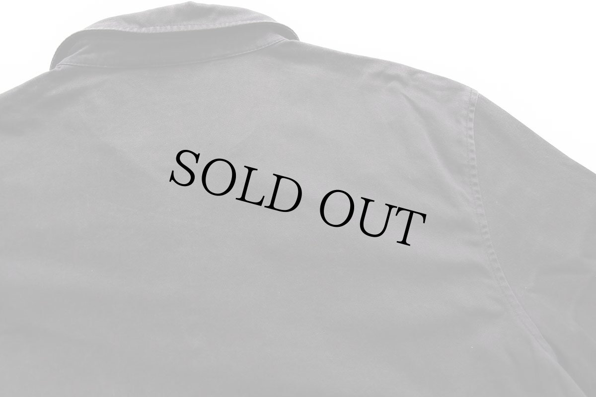 画像5: 90s ポルトガル製 ポロ ラルフローレン ワンポイント チンスト付き コットンジャケット 黒 フェード XL (5)