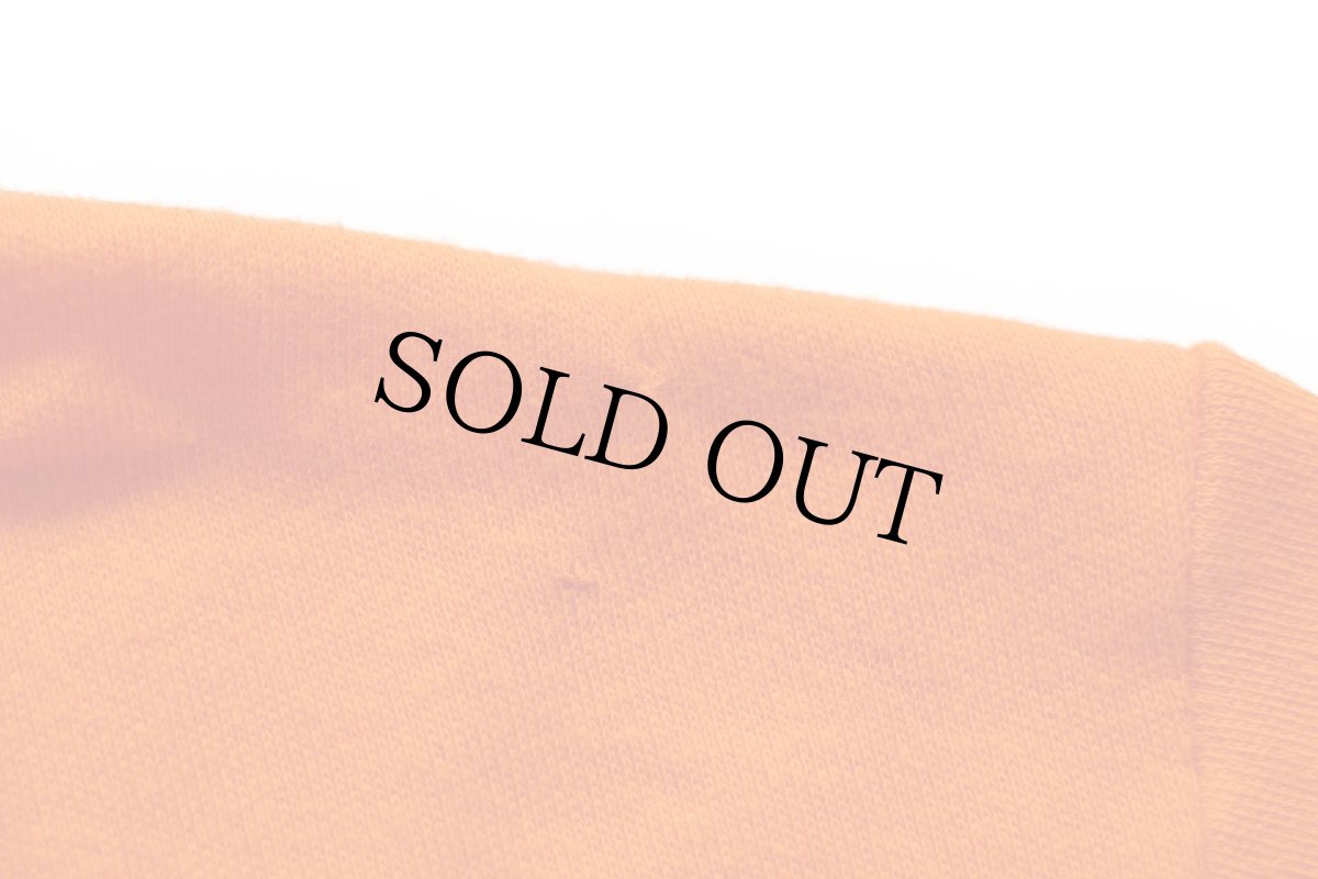 画像6: 90s USA製 STJOHN'SBAY 無地 タートルネック コットン 長袖Tシャツ オレンジ L (6)