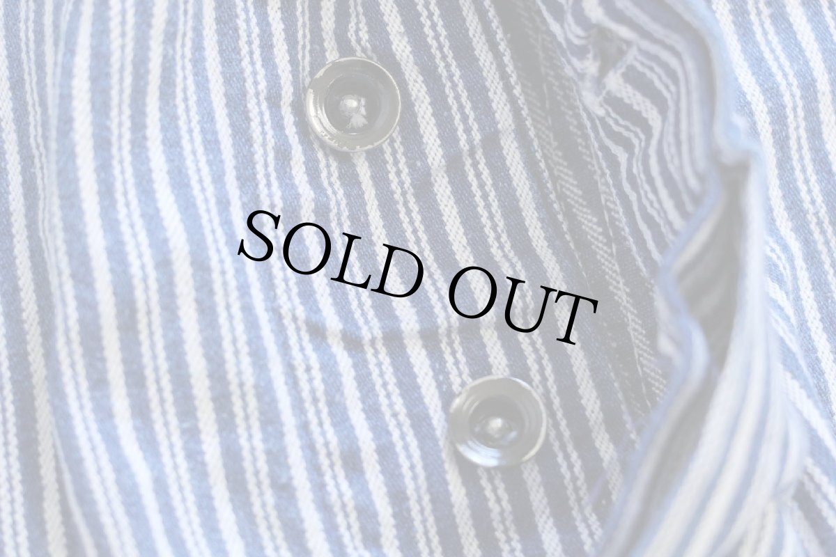 画像7: 60s USA製 Penneys BIGMACビッグマック ランダムヒッコリー ストライプ オーバーオール w35 (7)