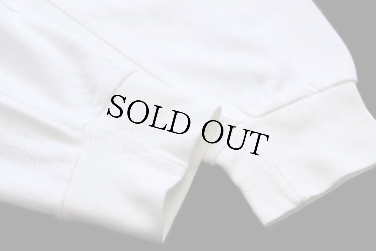 画像5: 80s I.N.C. 無地 タートルネック コットン 長袖Tシャツ 白 L (5)