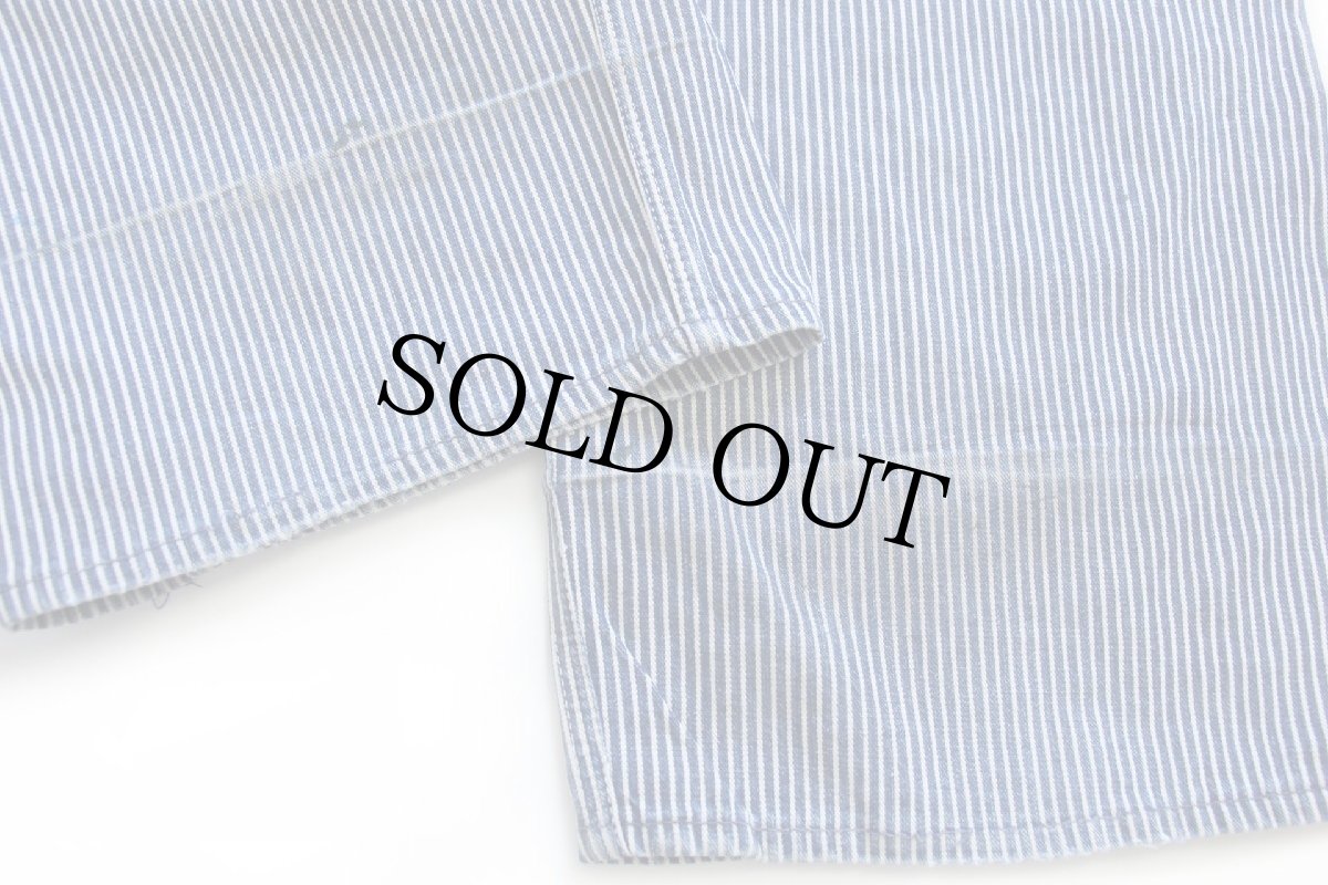 画像10: 60s USA製 Penneys BIGMACビッグマック ペンキ飛び ヒッコリー ストライプ オーバーオール W36 (10)