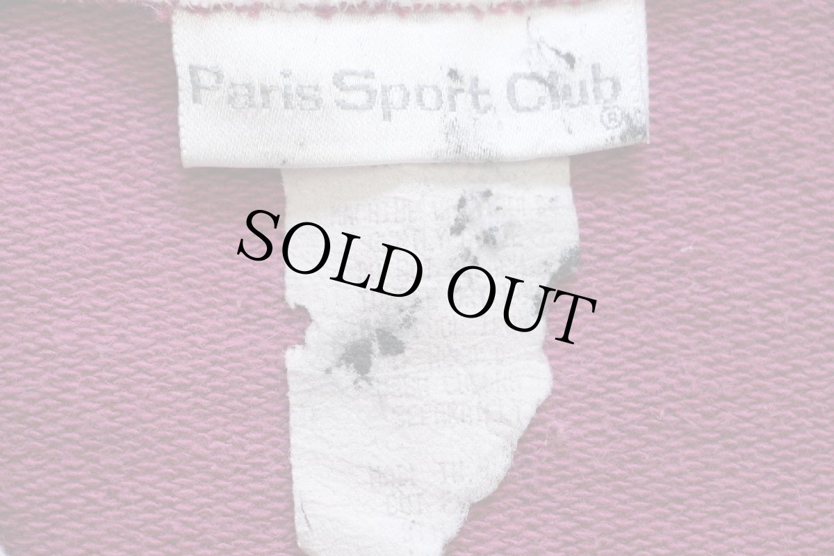 画像4: 90s Paris Sport Club クレイジーパターン ヘンリーネック スウェット (4)
