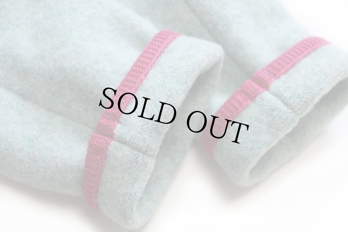 画像7: オーストリア製 SIGI SCHEIBER バルーン アップリケ アート ノーカラー チロリアン ボイルドウール ジャケット (7)