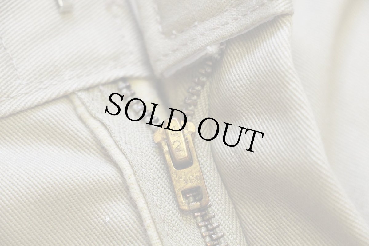 画像8: 80s USA製 Dickiesディッキーズ ライナー付き ワークパンツ カーキ W34 L34★874 (8)