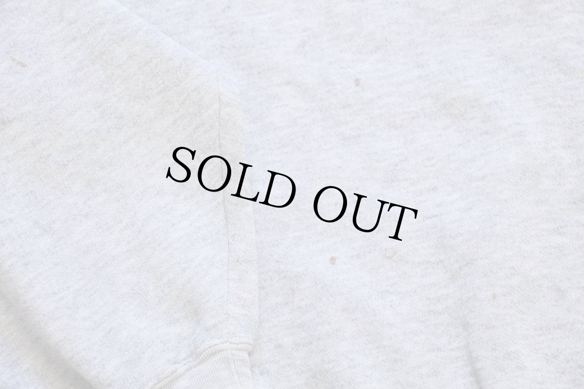 画像6: 90s スヌーピー 刺繍 スウェット 杢グレー L (6)