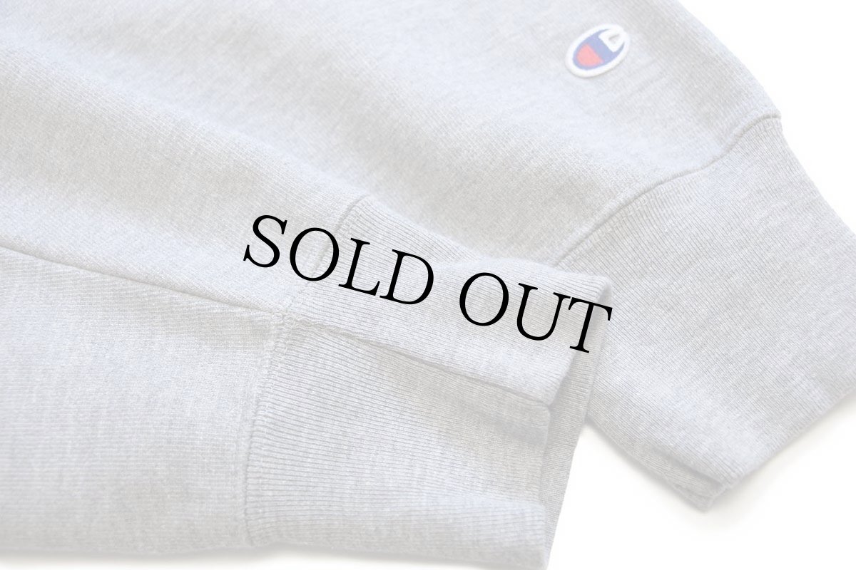 画像5: 00s Championチャンピオン 無地 目無し リバースウィーブ スウェット グレー XL★C ブランク (5)