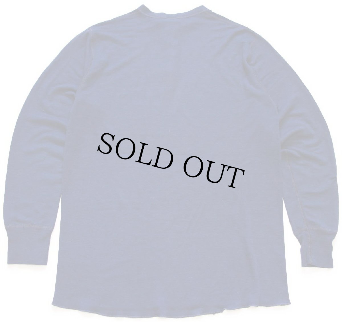 画像3: 90s USA製 duofold ヘンリーネック 2レイヤー アンダーシャツ 紺 L (3)