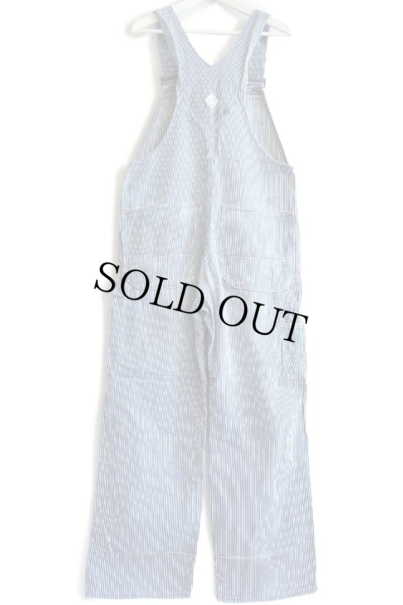 画像3: 60s USA製 Penneys BIGMACビッグマック ペンキ飛び ヒッコリー ストライプ オーバーオール W36 (3)