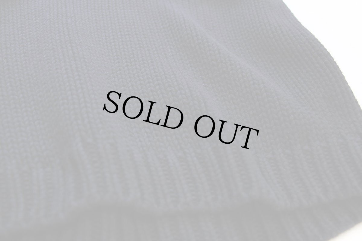 画像6: 90s LAUREN ラルフローレン タートルネック ノースリーブ ローゲージ コットンニット セーター 黒 S (6)