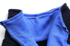 画像7: 90s patagoniaパタゴニア CAPILENEキャプリーン ハイネック ハーフジップ インナー フリース 紺 L (7)