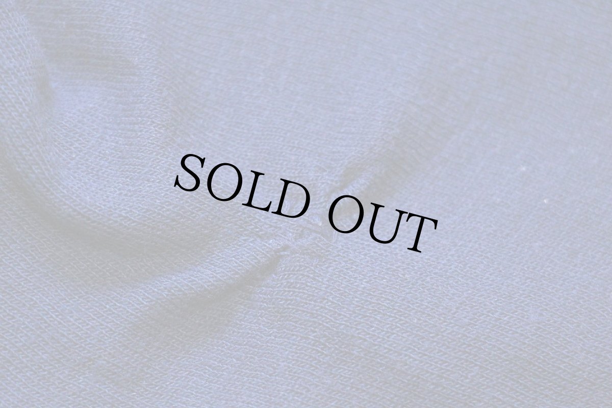 画像7: 90s USA製 duofold ヘンリーネック 2レイヤー アンダーシャツ 紺 L (7)