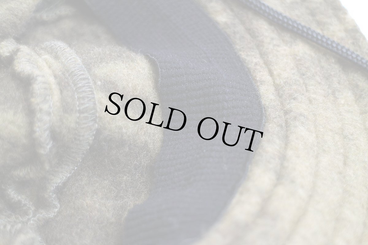 画像10: 00s Columbiaコロンビア 迷彩柄 ウール混 ブーニーハット ブラウン (10)