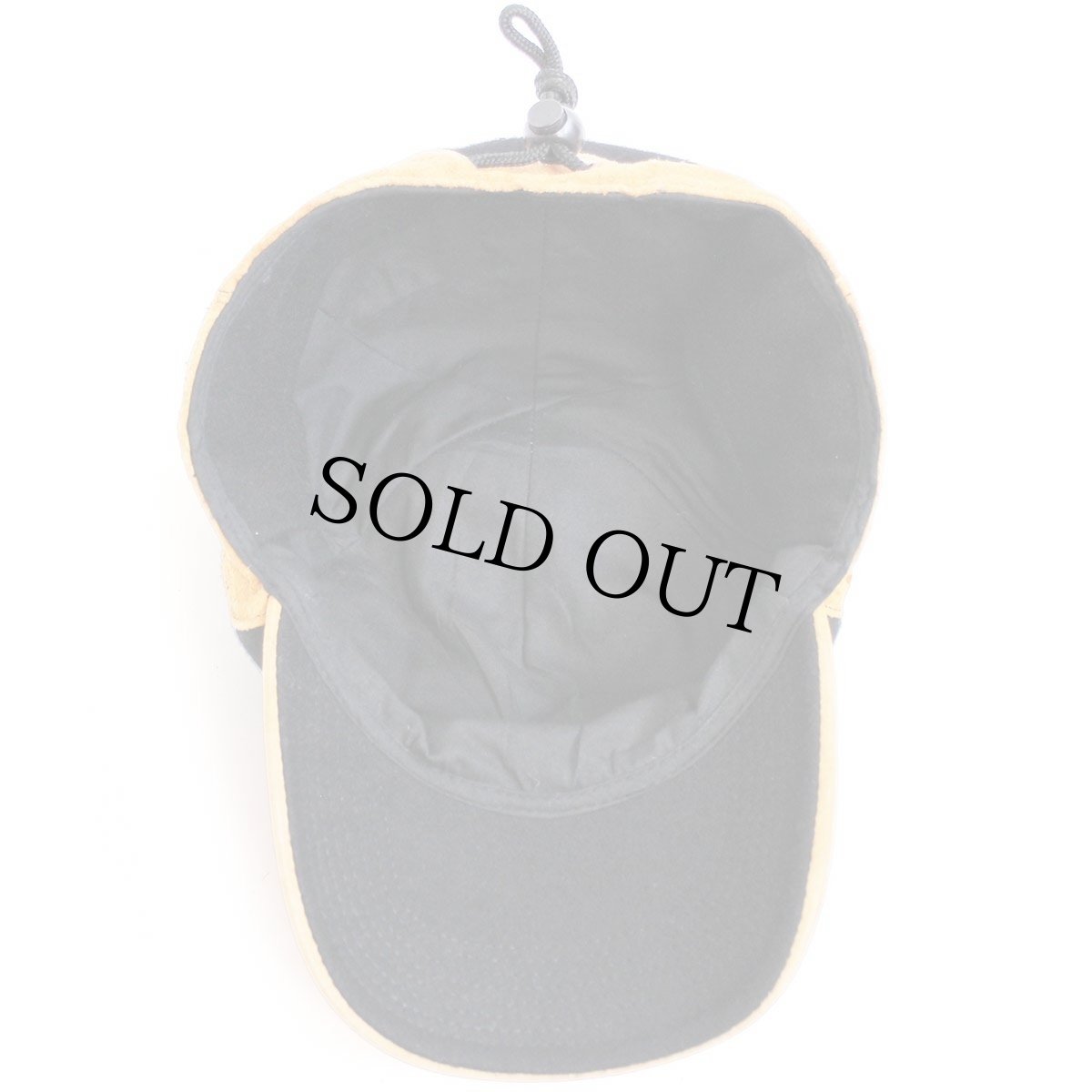 画像9: STOCKHOLMS AKERI AB 刺繍 耳当て付き ウール×レザーキャップ 黒×茶 (9)