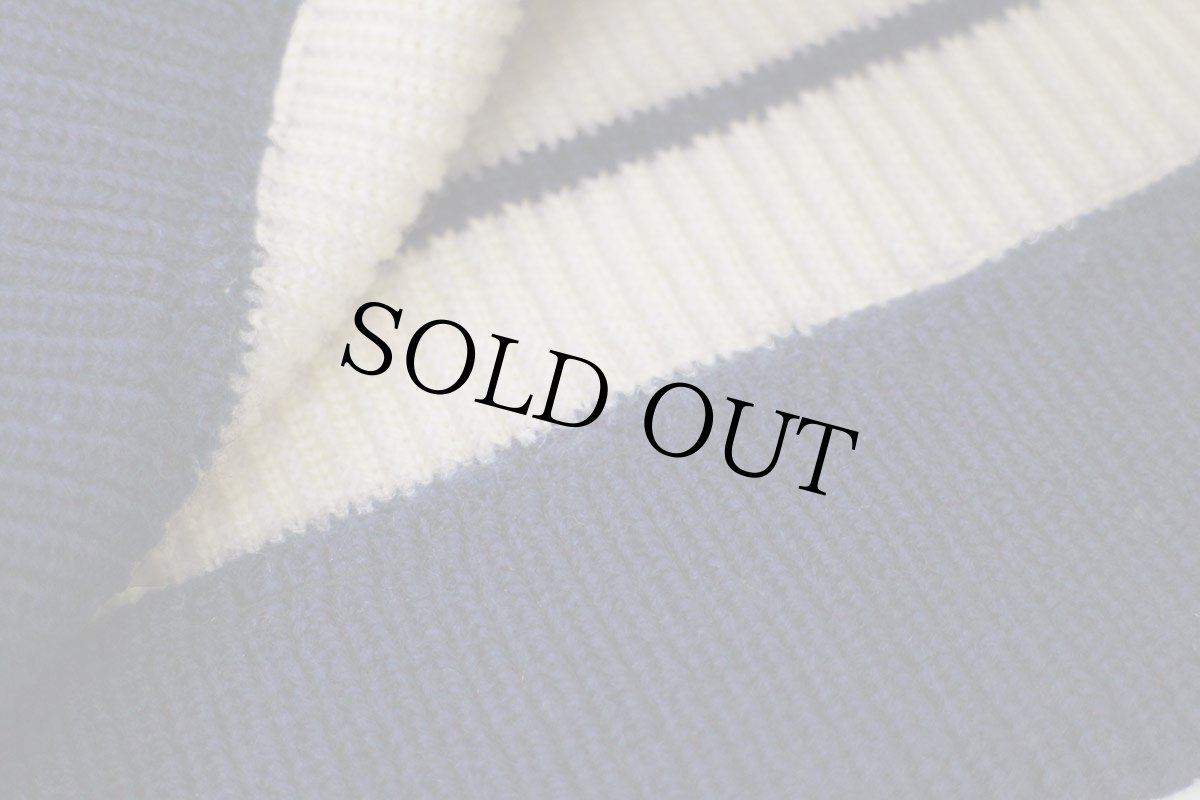 画像8: 70s フランス製 CHEMISE LACOSTE ラコステ マルチカラー 切り替え アクリル ニットキャップ★ニット帽 (8)