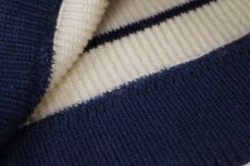 画像8: 70s フランス製 CHEMISE LACOSTE ラコステ マルチカラー 切り替え アクリル ニットキャップ★ニット帽 (8)