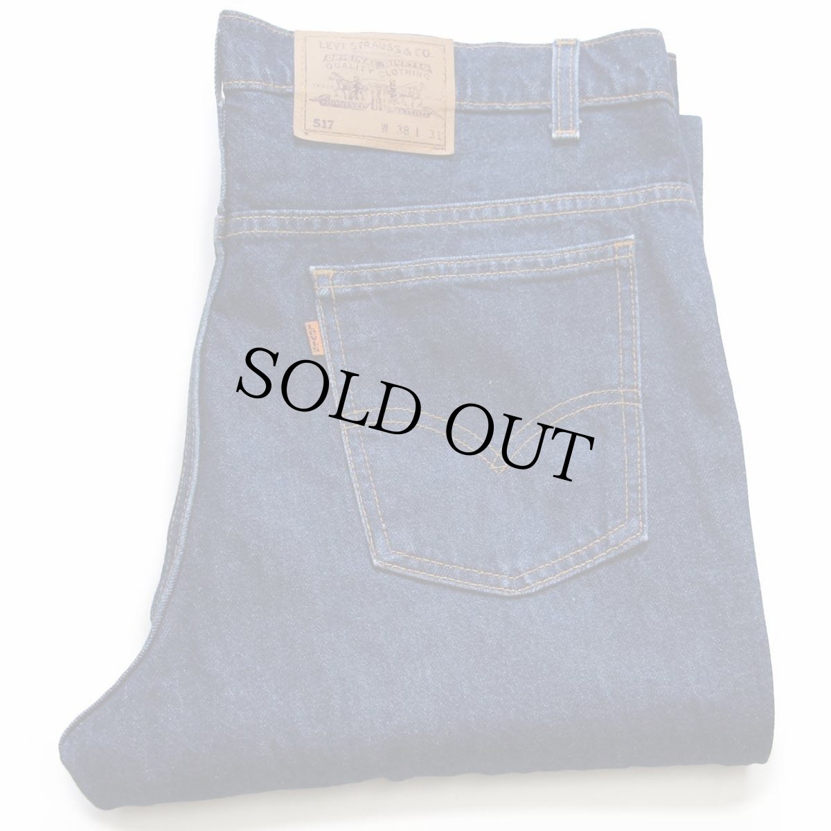 画像1: 90s USA製 Levi'sリーバイス 517 デニムパンツ w38 L31★74 ブーツカット (1)