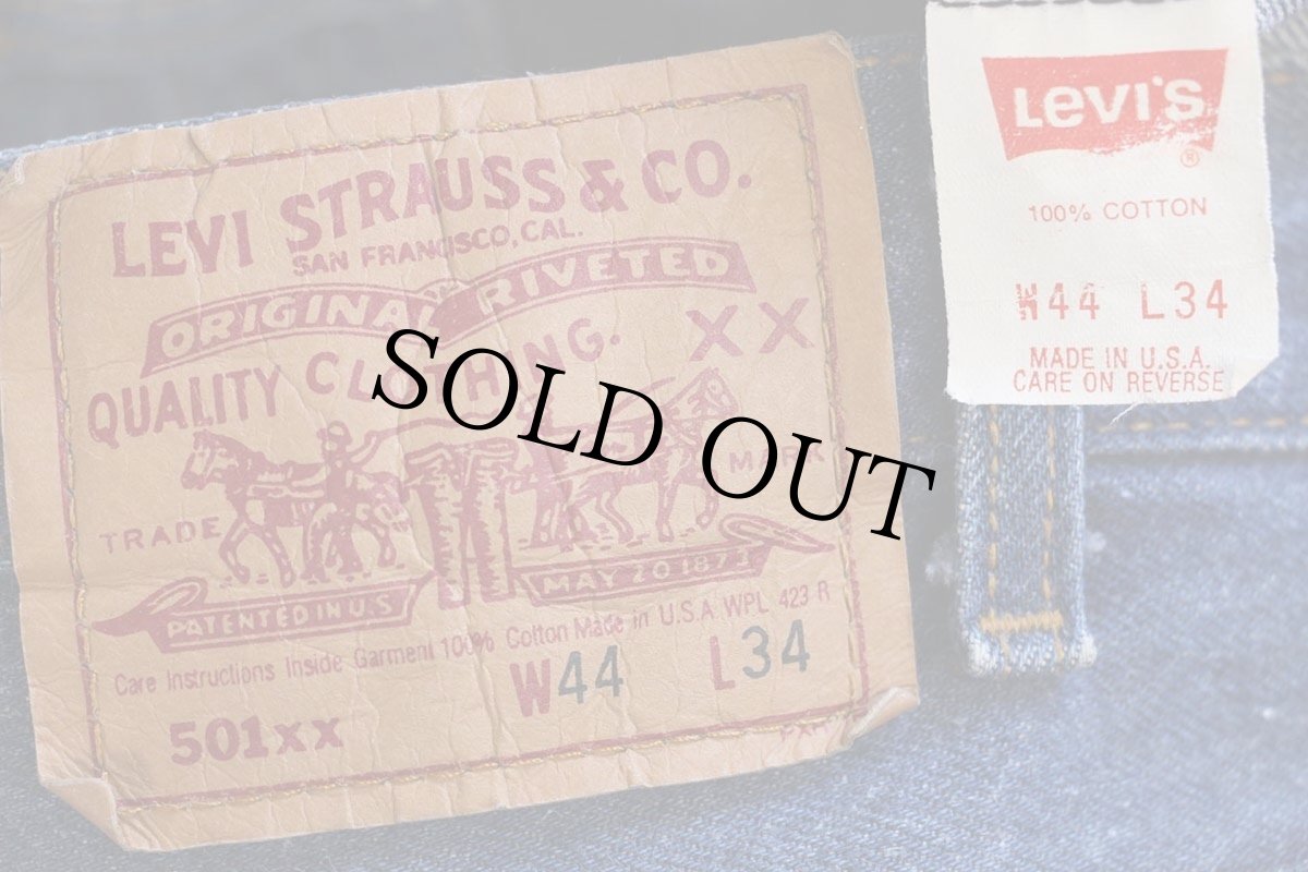 画像5: 90s USA製 Levi'sリーバイス 501 デニムパンツ w44 L34★134 特大 (5)