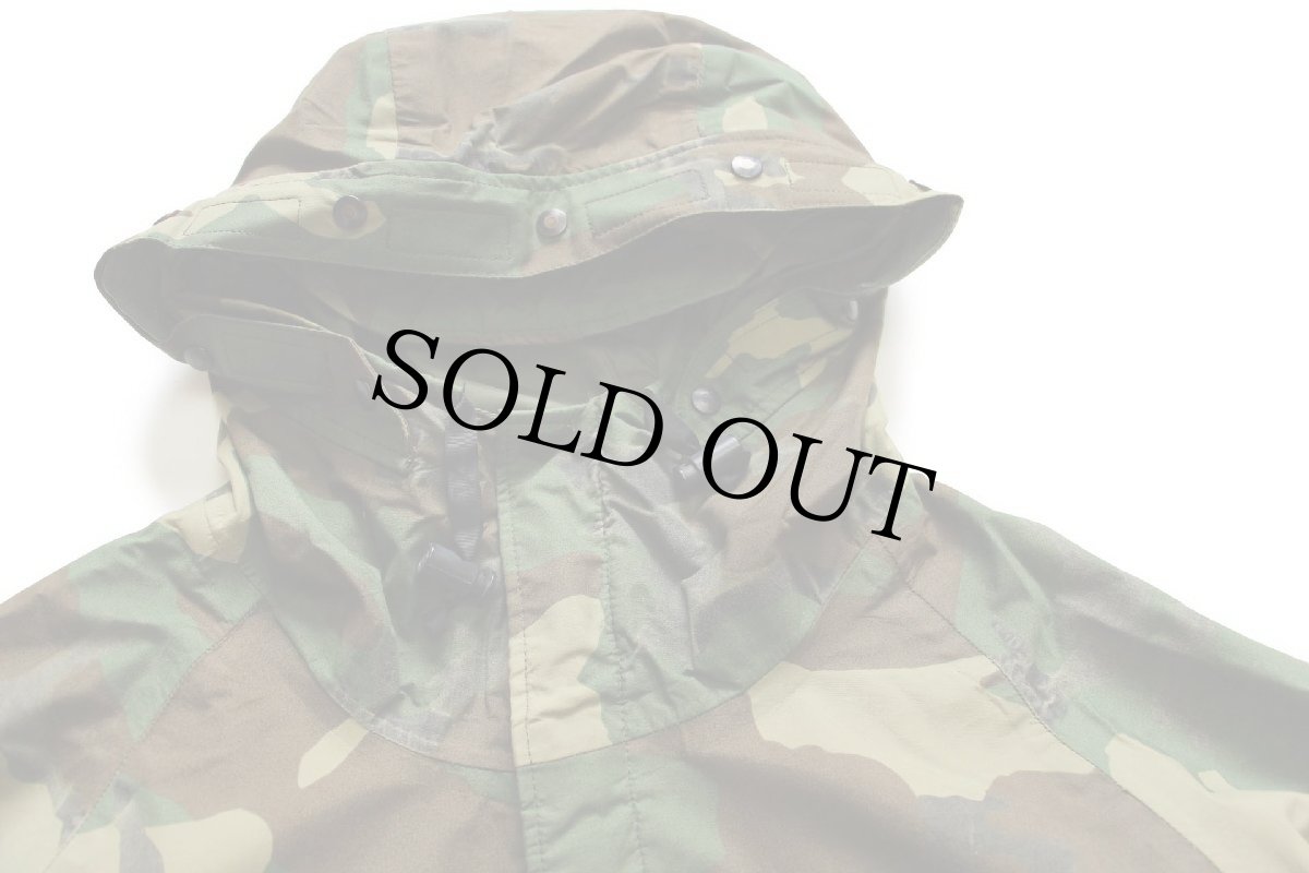 画像3: 90s 米軍 U.S.ARMY ECWCS GEN1 ウッドランドカモ GORE-TEXゴアテックスパーカー L-R (3)