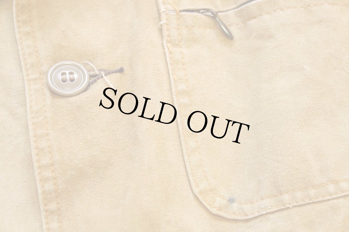 画像6: 80s L.L.Bean ダック地 ハンティングジャケット 茶 34 (6)