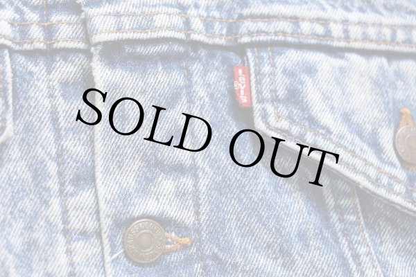 80s USA製 Levi'sリーバイス 57529 チェック ネルライナー ケミカル