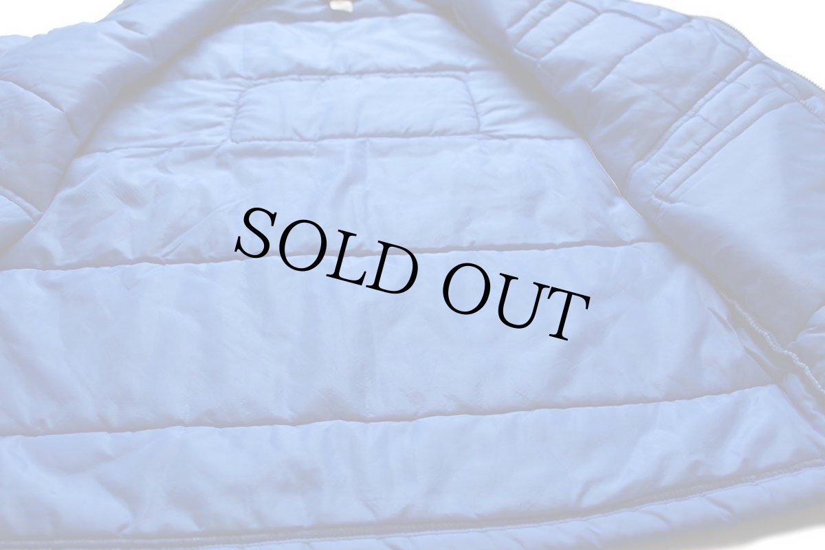 画像6: 70s Swingster A&A パッチ付き 中綿入り ナイロン レーシングジャケット 青 L (6)