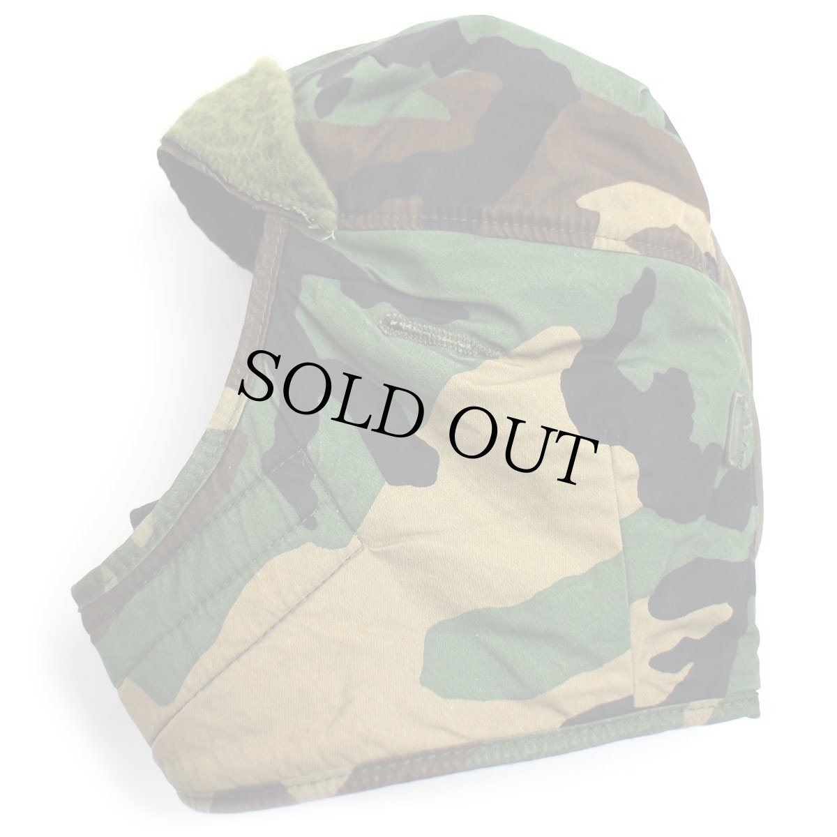 画像3: 80s 米軍 U.S.ARMY ウッドランドカモ ヘルメットライナー キャップ 7 1/4 (3)