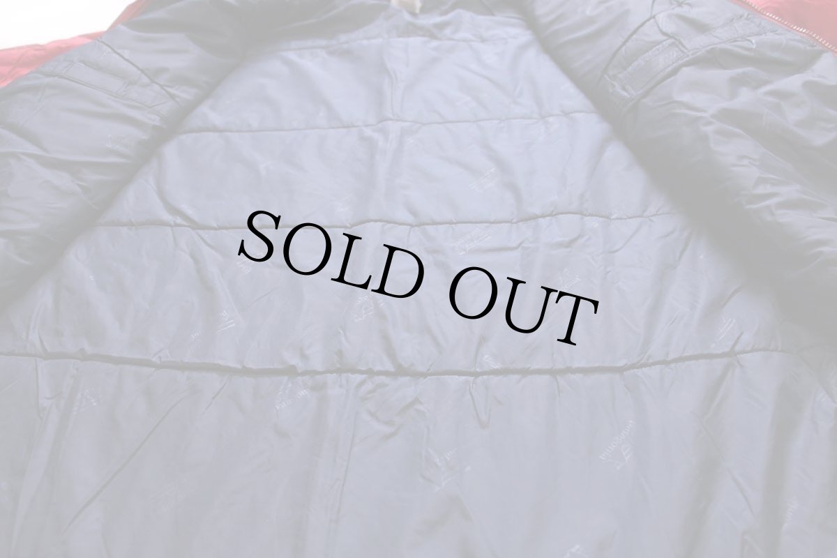画像5: 00s patagoniaパタゴニア Guide Parka ガイドパーカー フード付き 中綿入り ナイロンジャケット 薄赤 L★雪なしタグ (5)