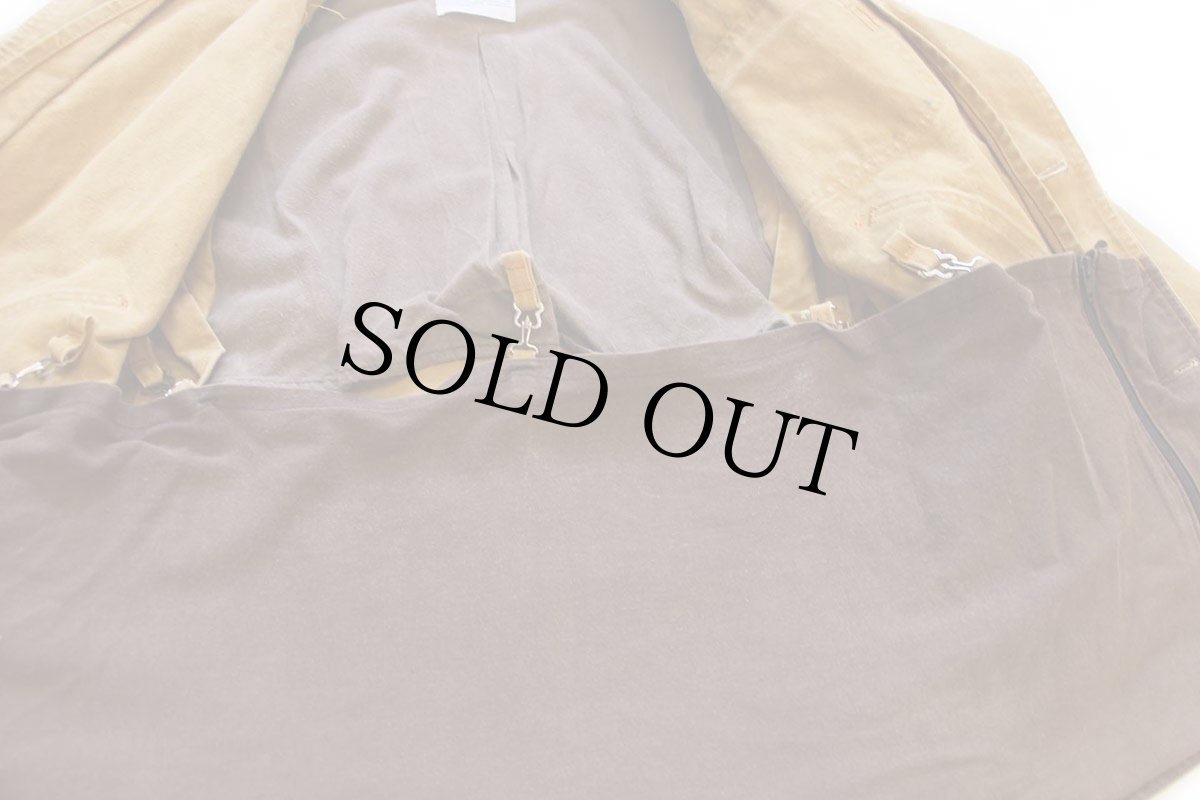 画像5: 80s L.L.Bean ダック地 ハンティングジャケット 茶 34 (5)