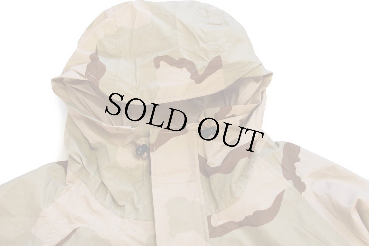 画像3: 00s 米軍 U.S.ARMY ECWCS GEN1 デザートカモ GORE-TEXゴアテックスパーカー XL-R (3)