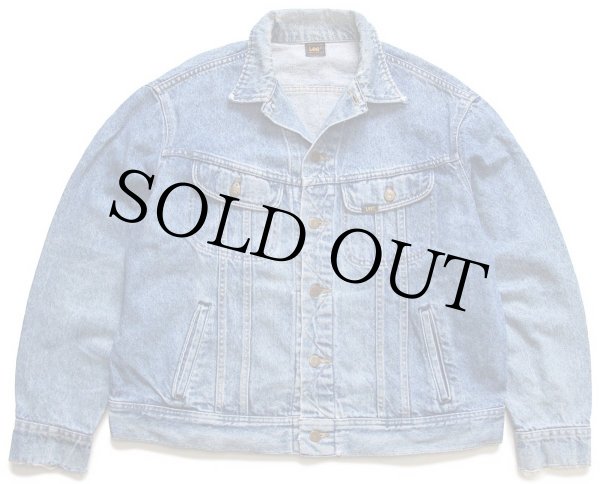 90s Leeリー アート ハンドペイント デニムジャケット 4ポケット