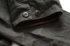 画像7: 00s L.L.Bean タータンチェック ウールライナー ワックスコットン ジャケット オリーブドラブ XXL★特大 (7)