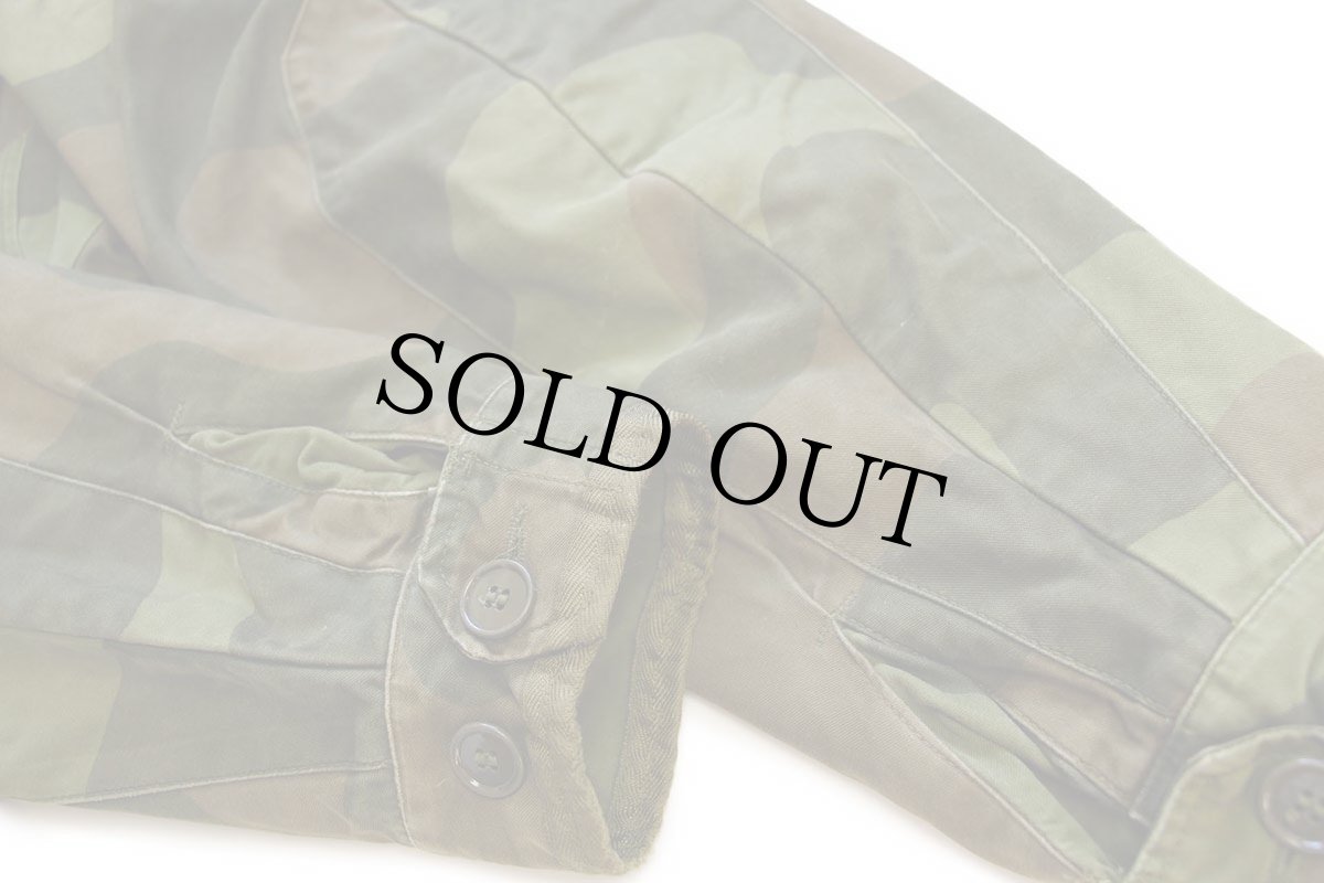 画像9: 70s ノルウェー軍 M-75 迷彩 フィールドジャケット 4 (9)