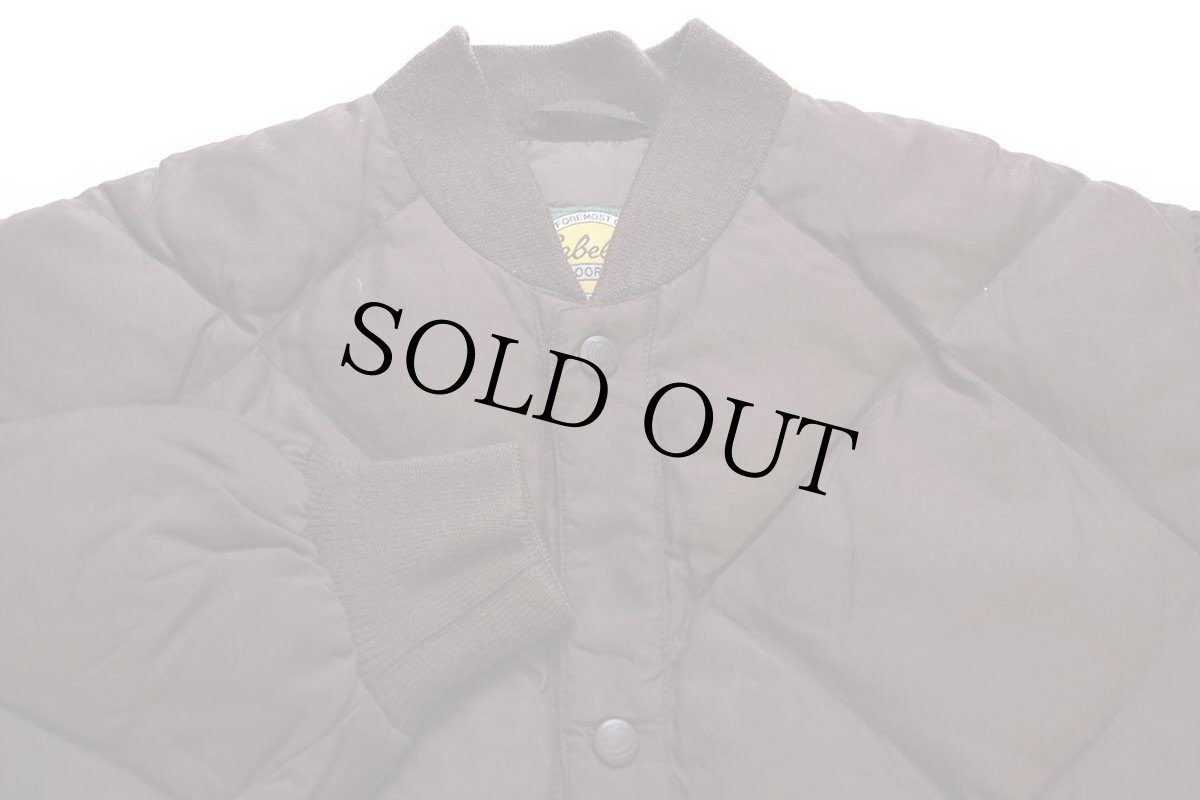 画像3: 00s Cabela'sカベラス キルティング ダウンジャケット 焦げ茶 M (3)