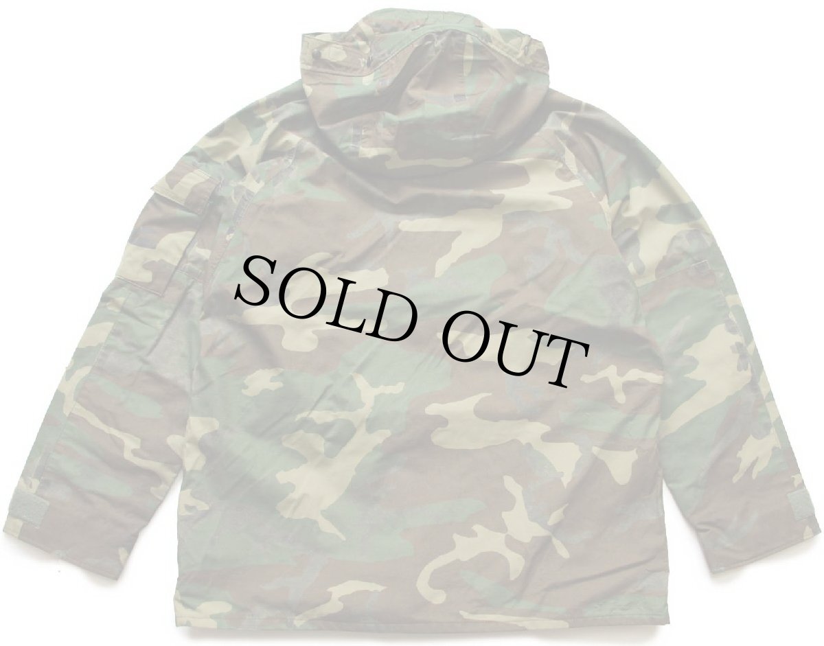 画像2: 90s 米軍 U.S.ARMY ECWCS GEN1 ウッドランドカモ GORE-TEXゴアテックスパーカー L-R (2)