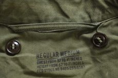 画像4: 50s 米軍 U.S.ARMY パッチ付き M-51 フィールドジャケット オリーブグリーン R-M (4)