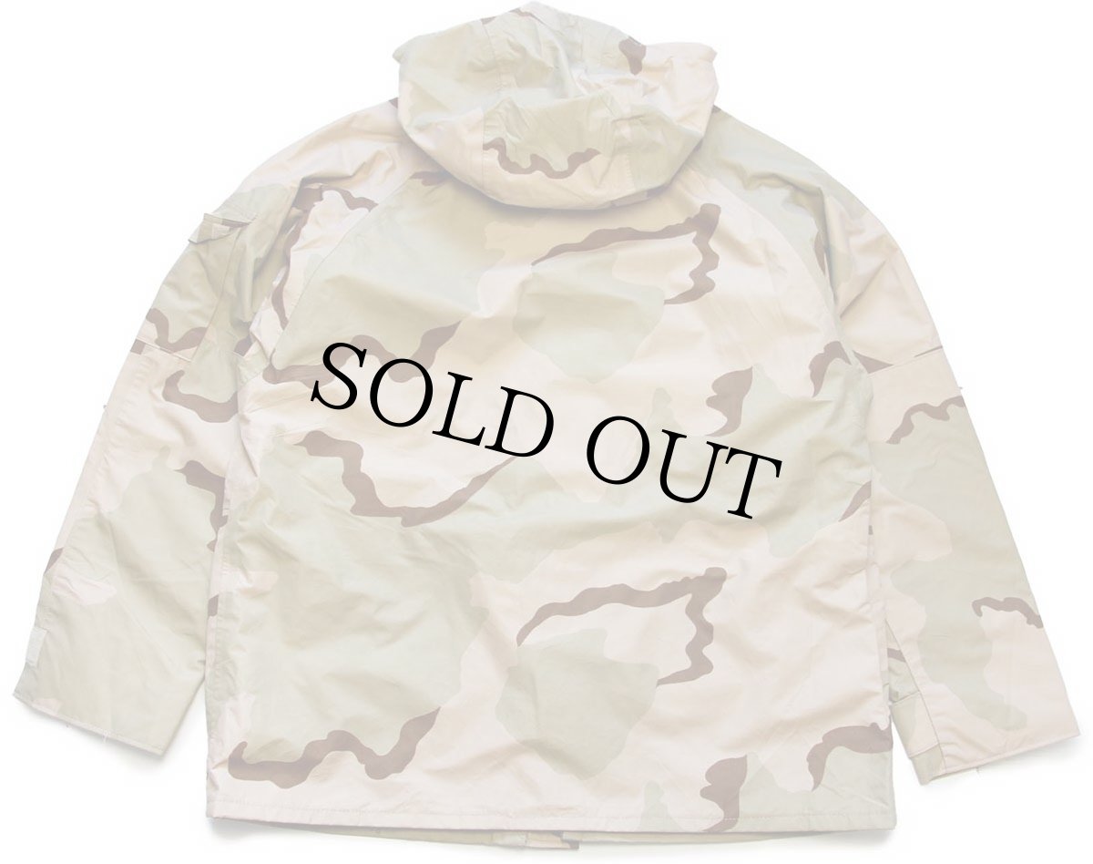 画像2: 00s 米軍 U.S.ARMY ECWCS GEN1 デザートカモ GORE-TEXゴアテックスパーカー XL-R (2)