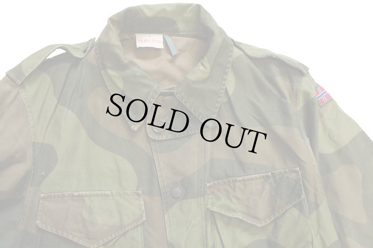 画像3: 70s ノルウェー軍 M-75 迷彩 フィールドジャケット 4 (3)