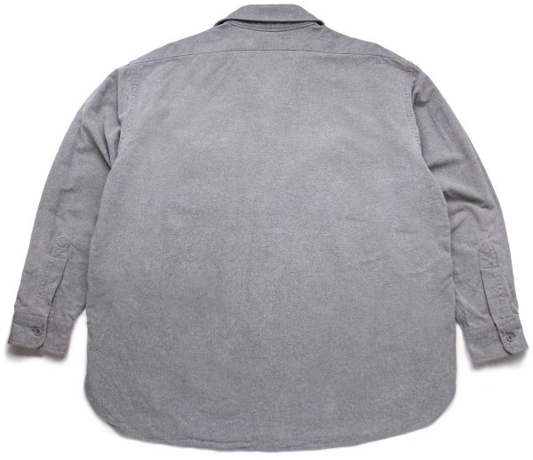 美品L.L.Bean R642 カバーオール USA製 Mサイズ 80s USA製 L.L.Bean CHAMOIS CLOTH SHIRT 無地 コットン