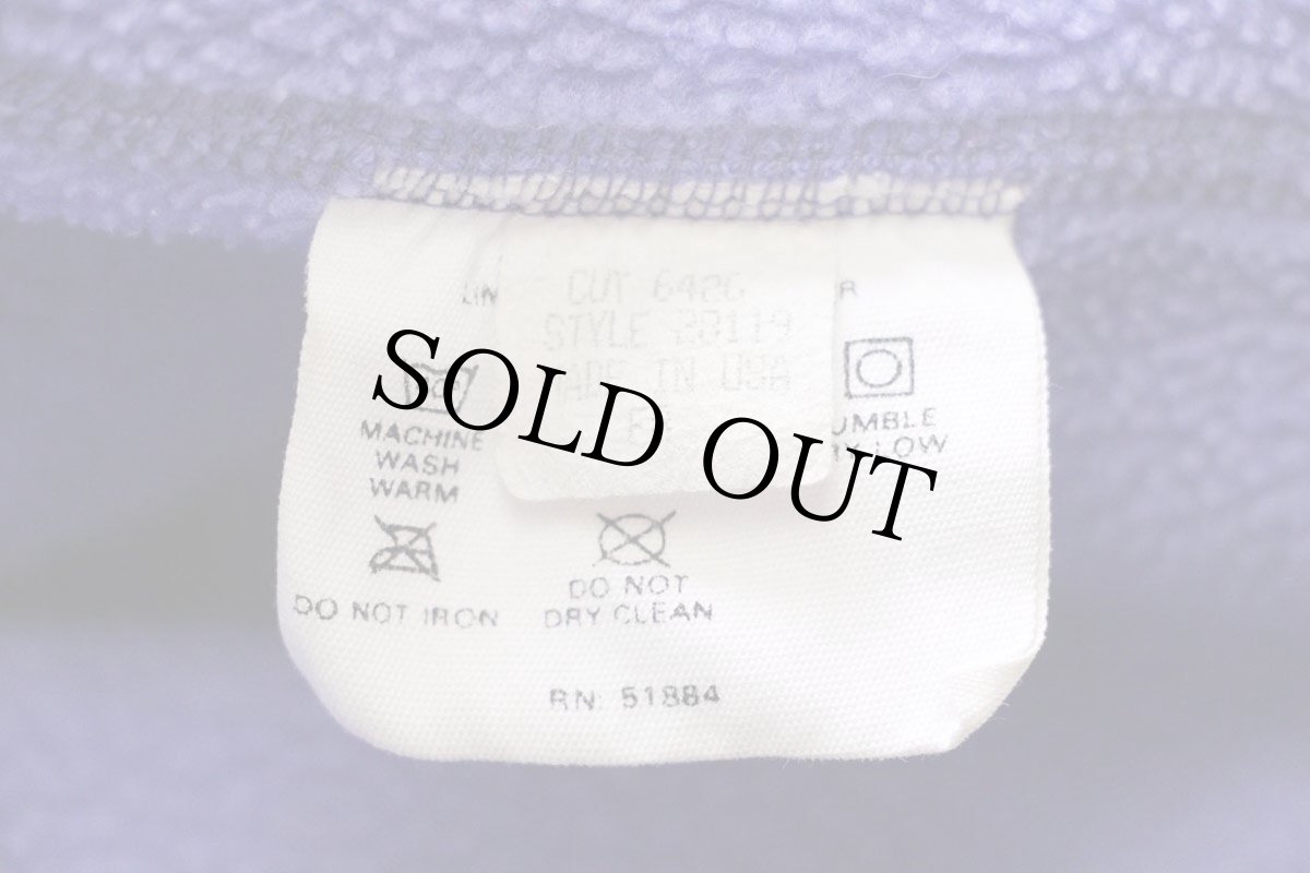 画像5: 80s USA製 patagoniaパタゴニア シェルドシンチラ フリースライナー ナイロンジャケット 水色 12 (5)