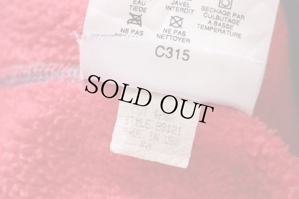 画像5: 90s USA製 patagoniaパタゴニア シェルドシンチラ フリースライナー ナイロンジャケット カスタム 濃紺 XL (5)