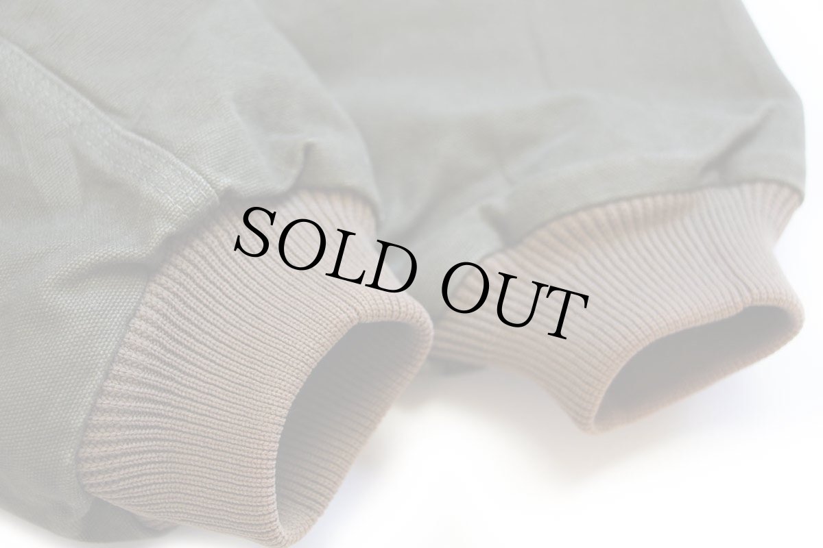 画像8: デッドストック★00s carharttカーハート Westmoreland Coal 刺繍 キルティングライナー ダック地 サンタフェジャケット モスグリーン L (8)