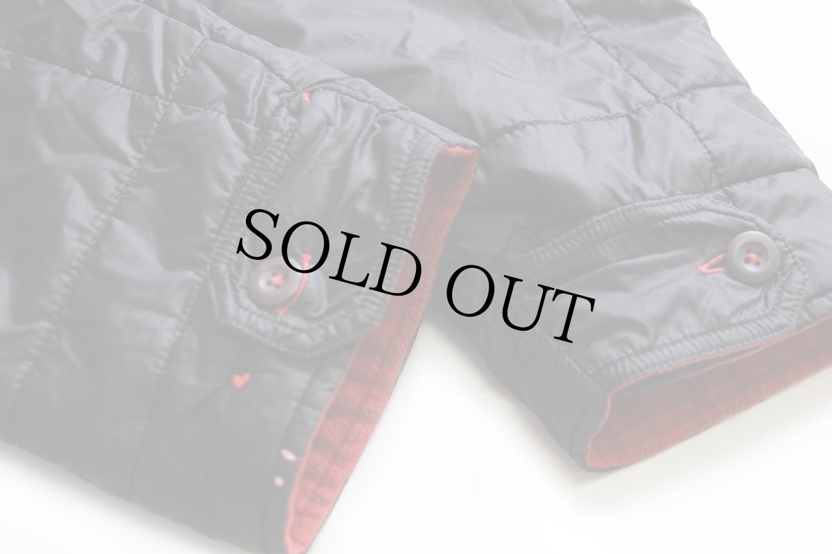 画像9: 00s ルーマニア製 patagoniaパタゴニア コットン フランネル×ナイロン リバーシブル シャツジャケット XL (9)